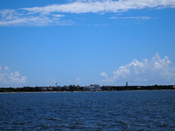 Coming into Ocracoke, August 2012
